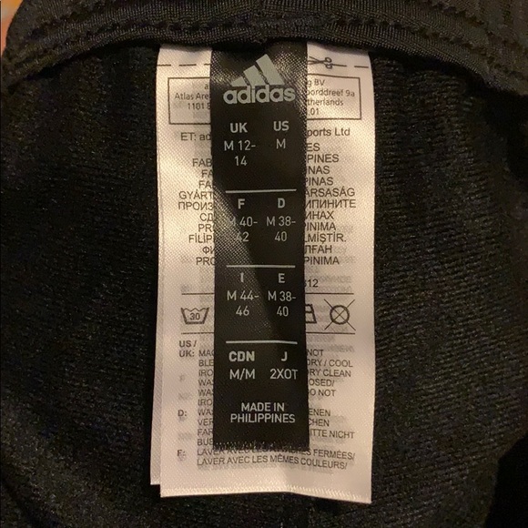 Black adidas joggers - Picture 4 of 5